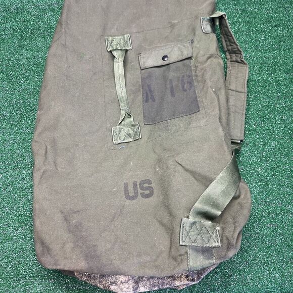 US Military A-16 Duffle Bag‎ Top Load Olive Green - Picture 1 of 14